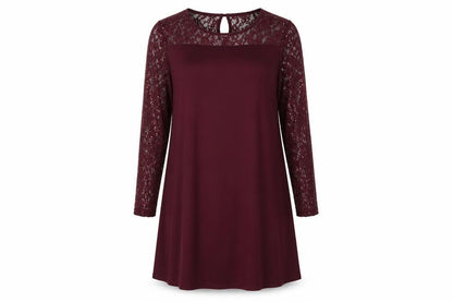 JoJo Maman Bébé Red Sequin Long Sleeve Maternity Dress