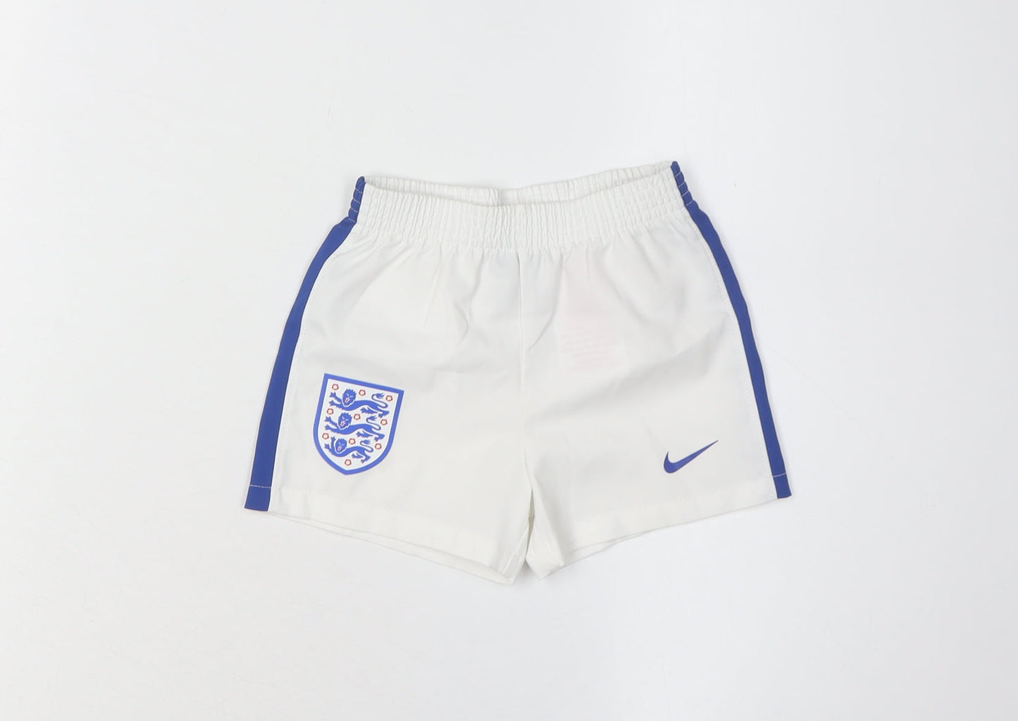 Nike Unisex Baby White Sports Shorts, 9-12 Months