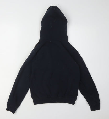 Everlast Boys Navy Hoodie 9-10 Years Full Zip Polyester