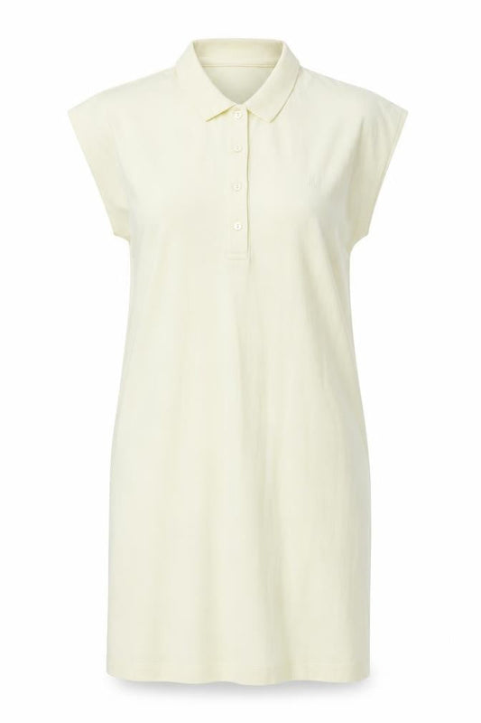 Front view of Henri Lloyd Women's Ivory 2XL Shirt Dress