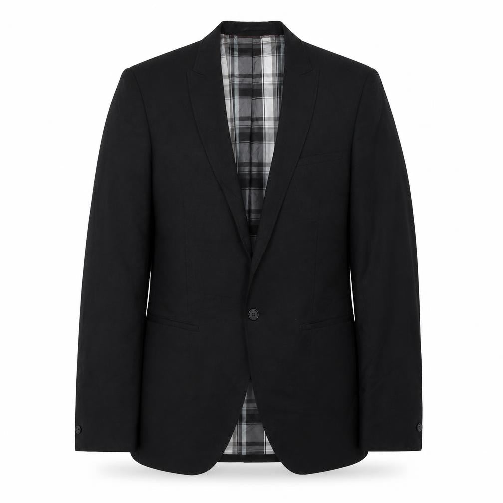 Mens UK Size 40 White Label Regular Black Suit Jacket