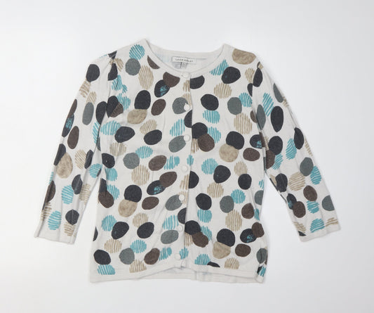 Laura Ashley Women's Geometric Cardigan UK 14