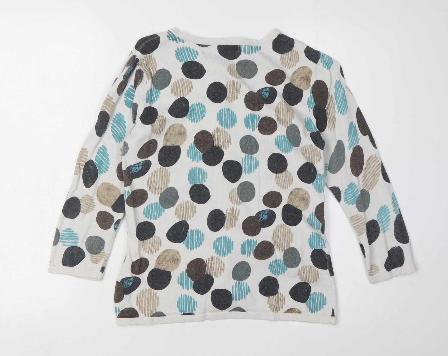 Laura Ashley Women's Geometric Cardigan UK 14