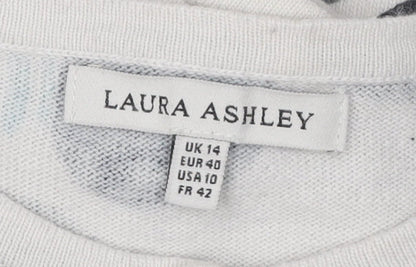 Laura Ashley Women's Geometric Cardigan UK 14