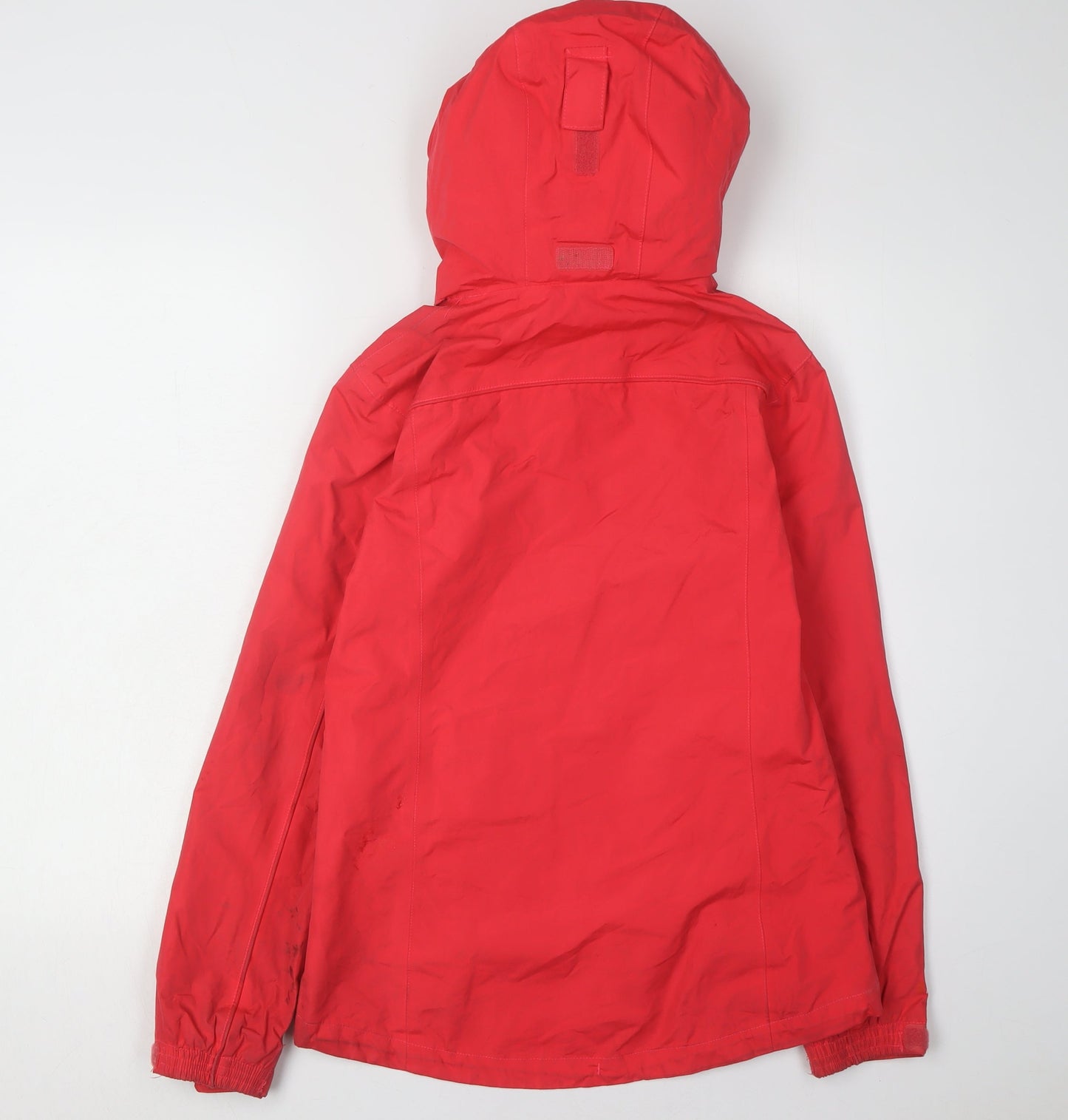 Womens UK Size 8 Gelert Red Anorak Coat