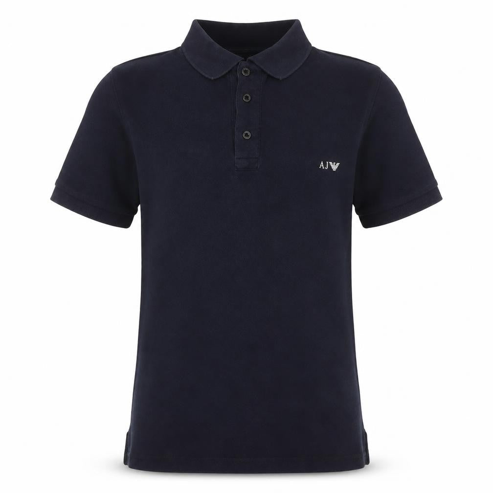 Unisex Adults UK Size M Armani Jeans Black  Polo