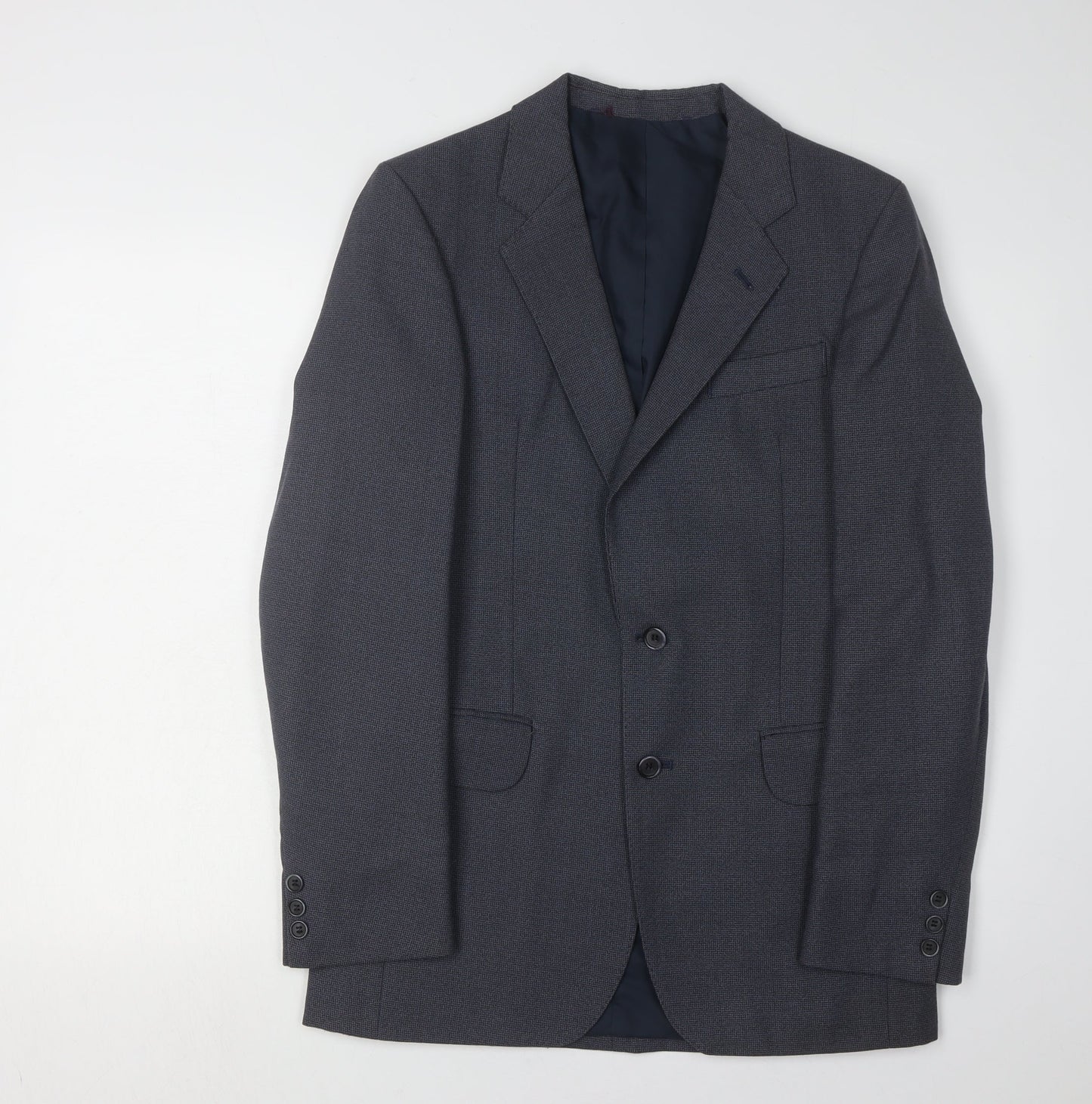 Mens UK Size 36 Centaur Regular Blue Suit Jacket