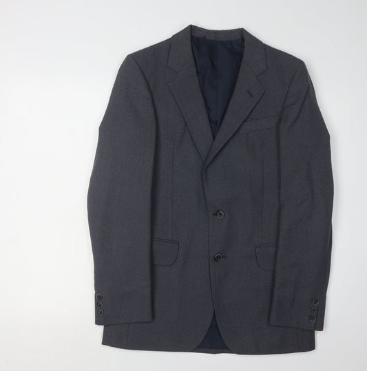 Mens UK Size 36 Centaur Regular Blue Suit Jacket