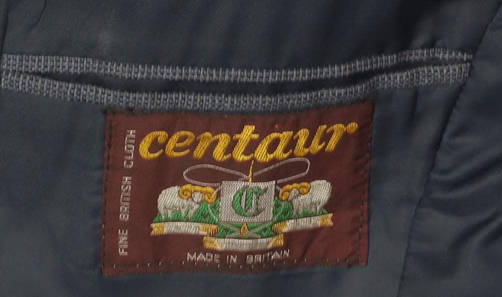 Mens UK Size 36 Centaur Regular Blue Suit Jacket