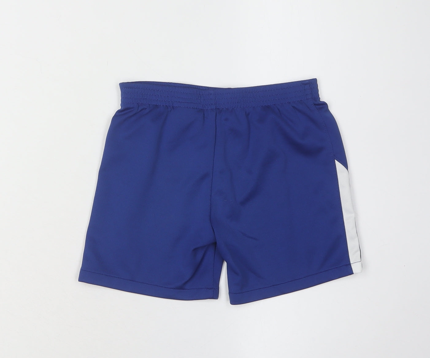 Nike Boys Blue Athletic Football Shorts 5-6 Years