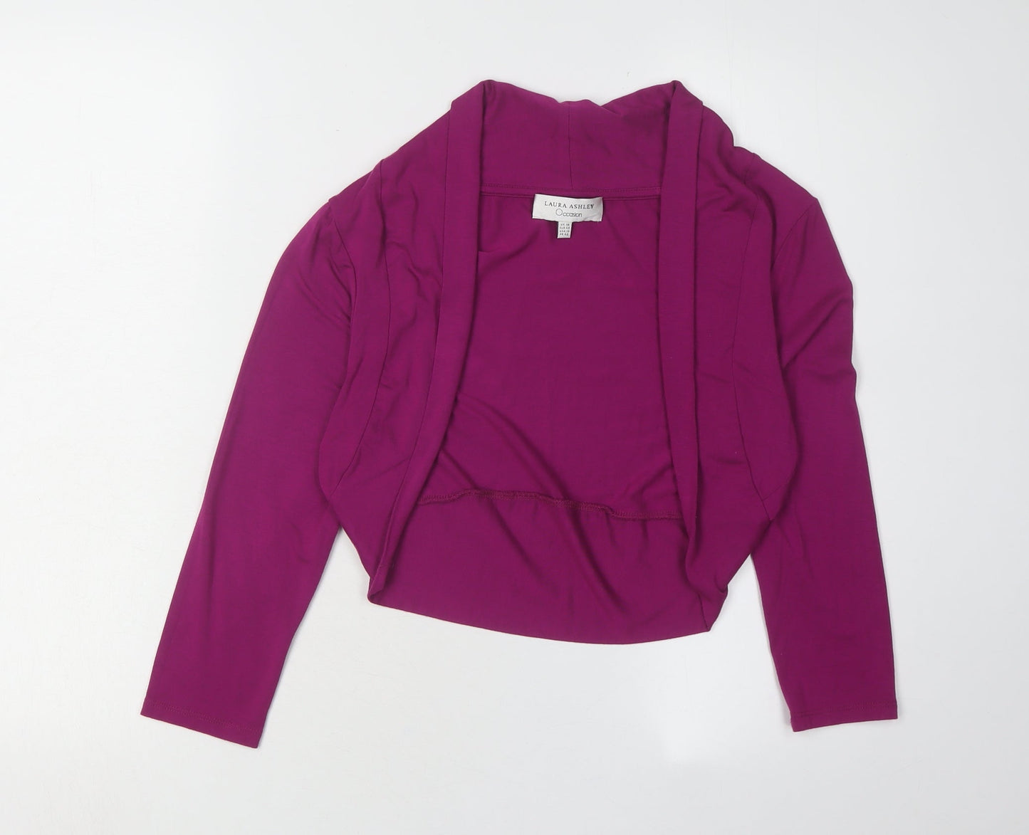 Laura Ashley Women's Purple Cardigan Size 14