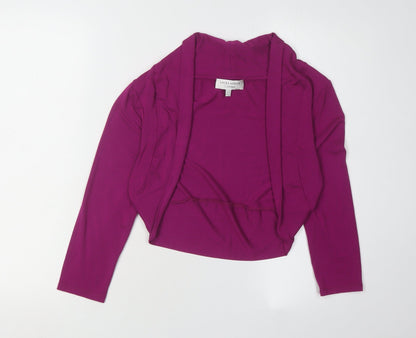 Laura Ashley Women's Purple Cardigan Size 14