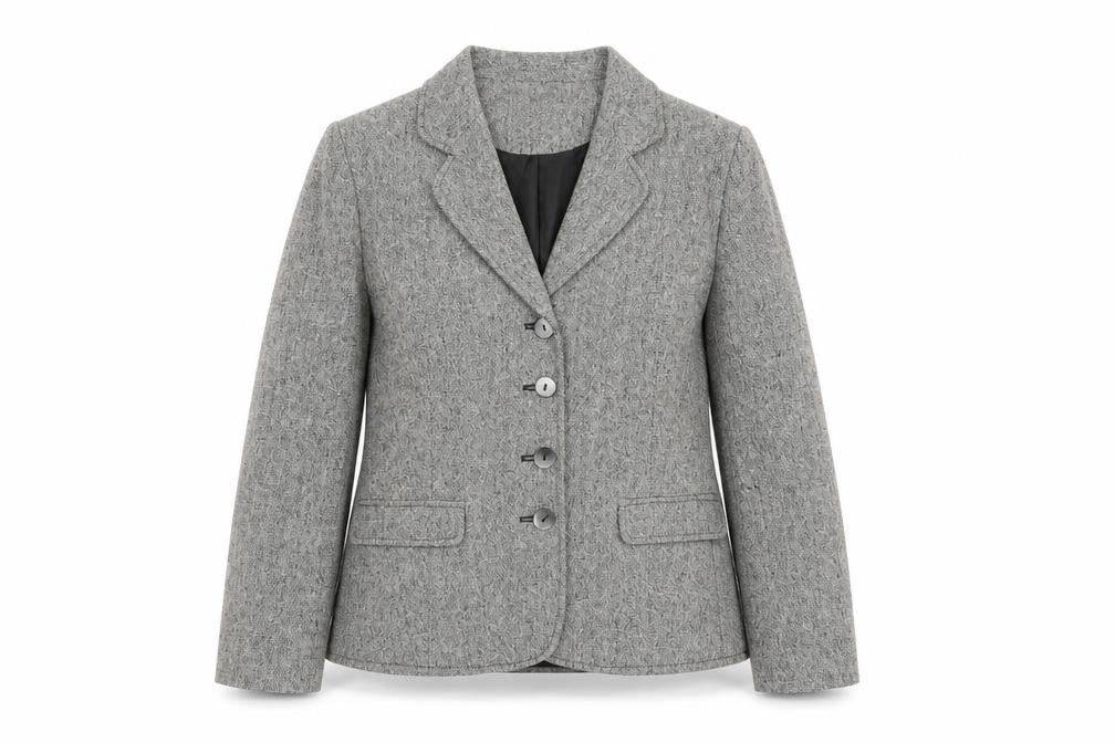 Womens UK Size 10 Eastex Regular Grey Blazer