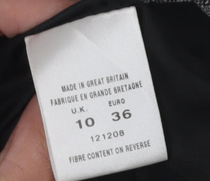 Eastex Women's Grey Blazer, Regular Size 10, Single-Breasted