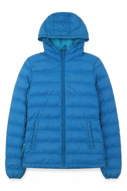 Womens UK Size UK 8 Mountain Warehouse Blue Puffer Jacket