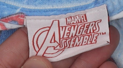 Marvel Avengers Boys Blue T-Shirt, Size 3-4 Years