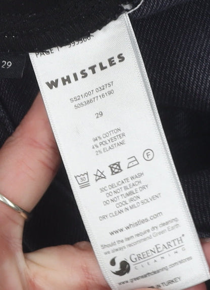 Womens UK Size 29 Whistles Slim Fit Skinny Blue Jeans