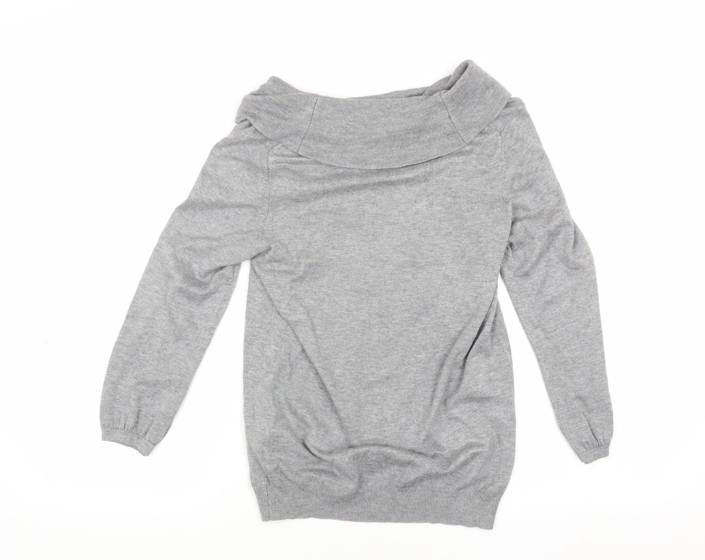 Womens UK Size 10 Marks and Spencer Grey Pullover Jumper