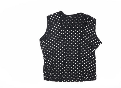 Womens UK Size 16 Marks and Spencer Black  Tank
