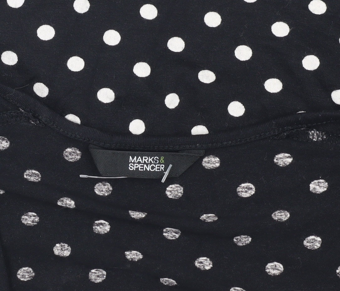 Womens UK Size 16 Marks and Spencer Black  Tank