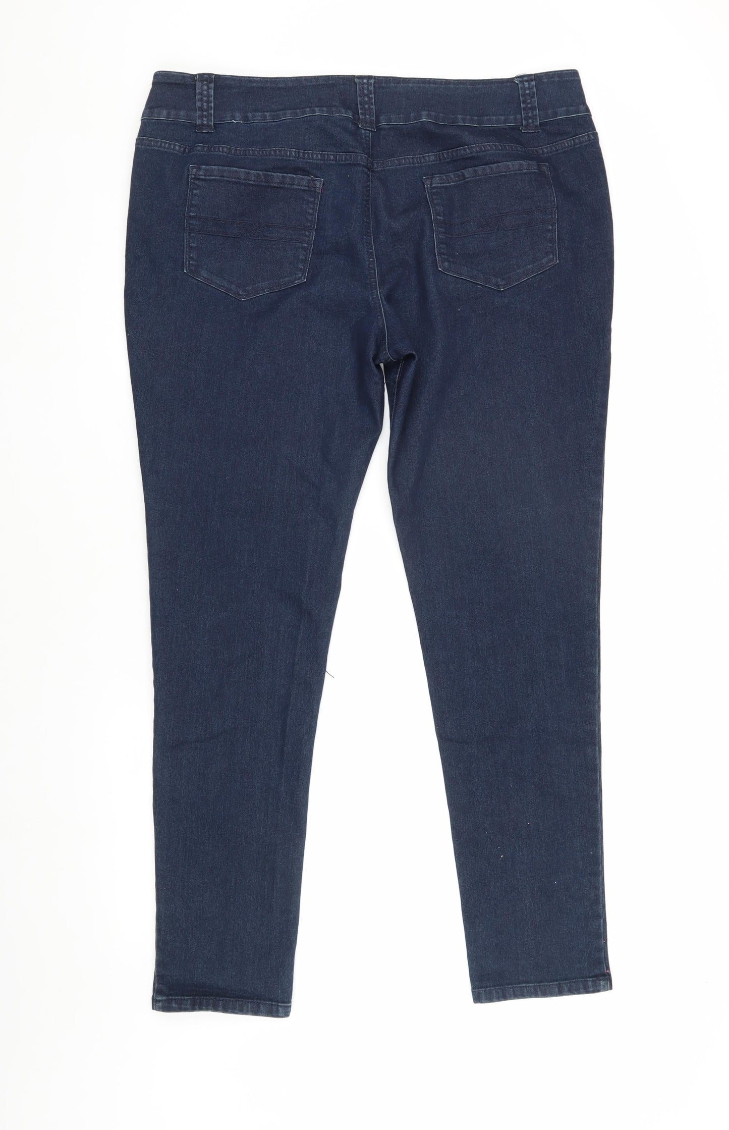 Butterfly by Matthew Williamson Women's Blue Skinny Jeans
