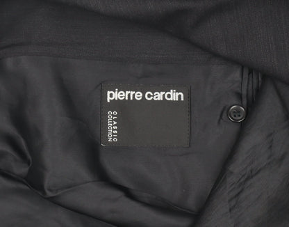 Mens UK Size 40 Pierre Cardin Regular Black Suit Jacket