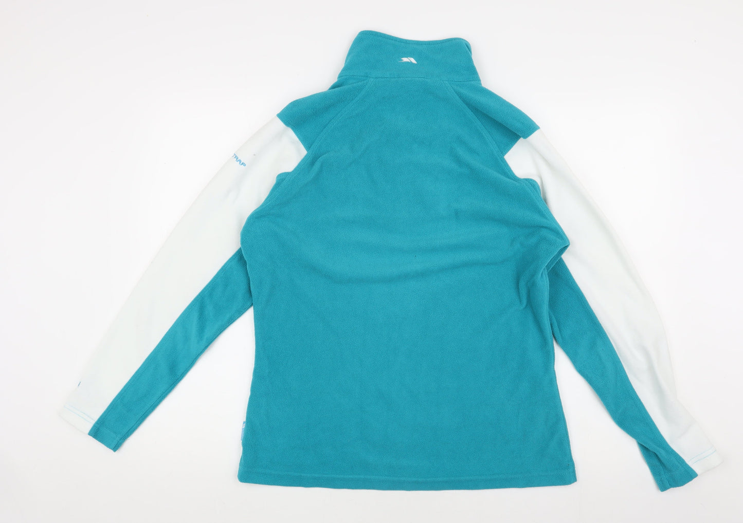 Trespass Unisex Kids Blue Zip Fleece Sweatshirt Size L