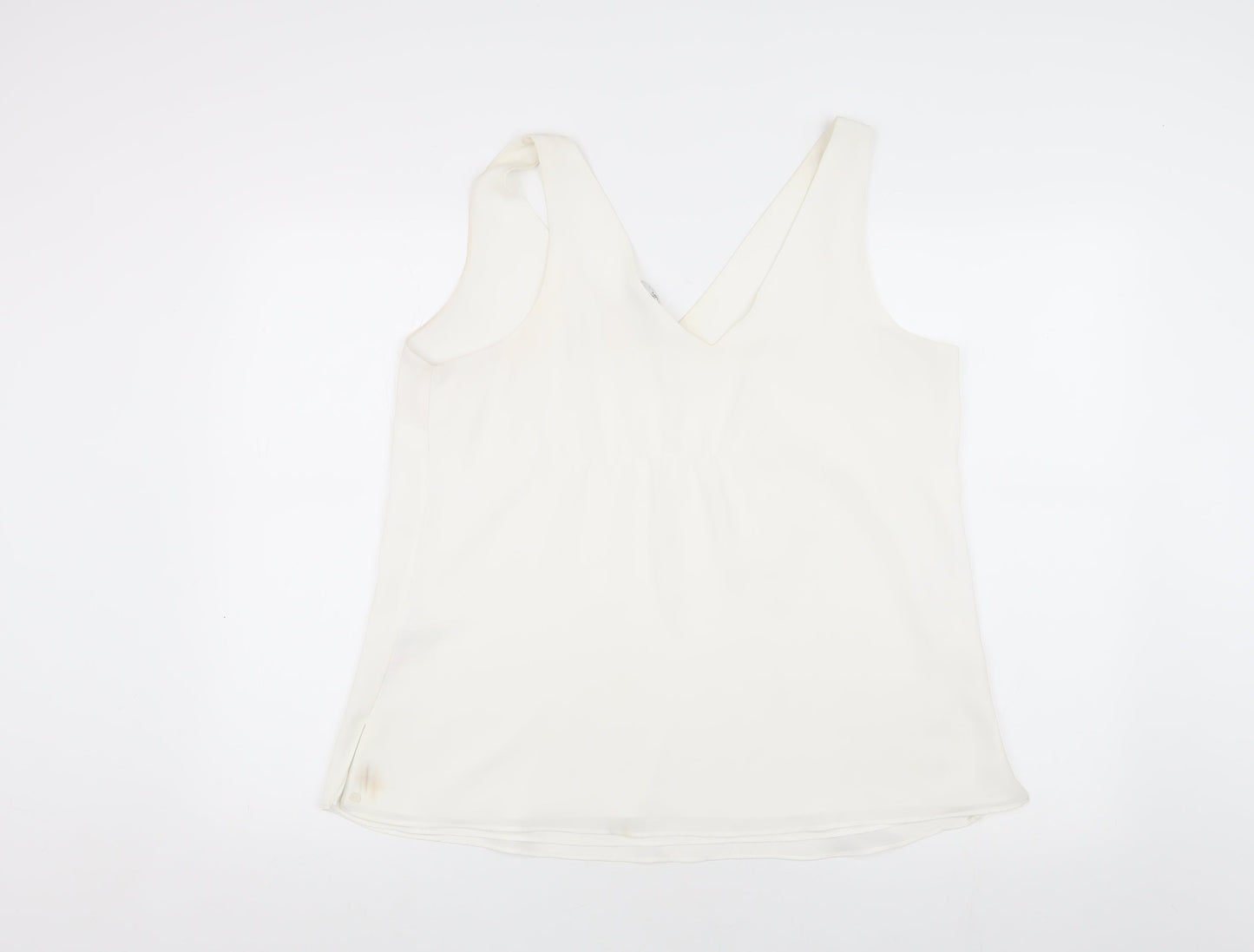Womens UK Size 14 Wallis Ivory Camisole Tank