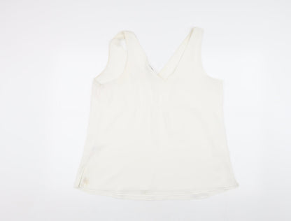 Womens UK Size 14 Wallis Ivory Camisole Tank