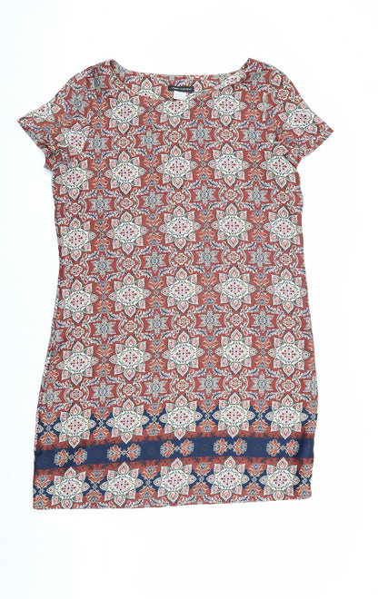 Laura Clement Women's Multicoloured Geometric Dress Size 12
