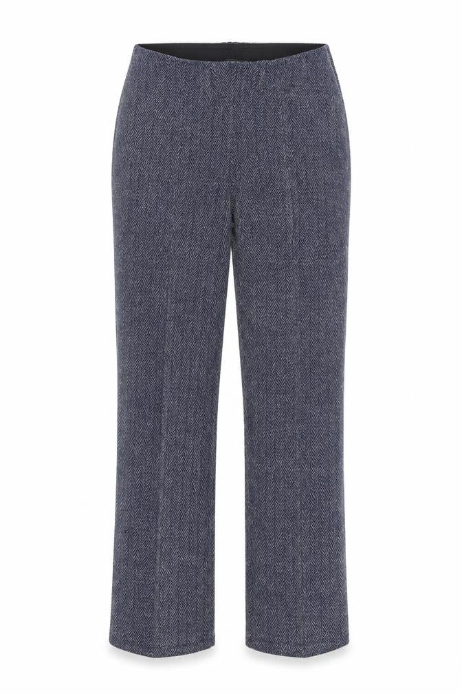 Womens UK Size 10 Bonmarché Relaxed Fit  Blue Trousers