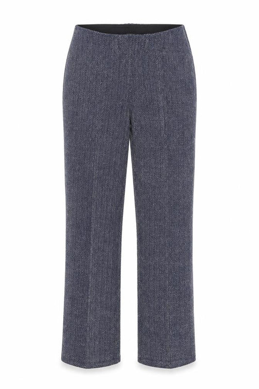 Womens UK Size 10 Bonmarché Relaxed Fit  Blue Trousers