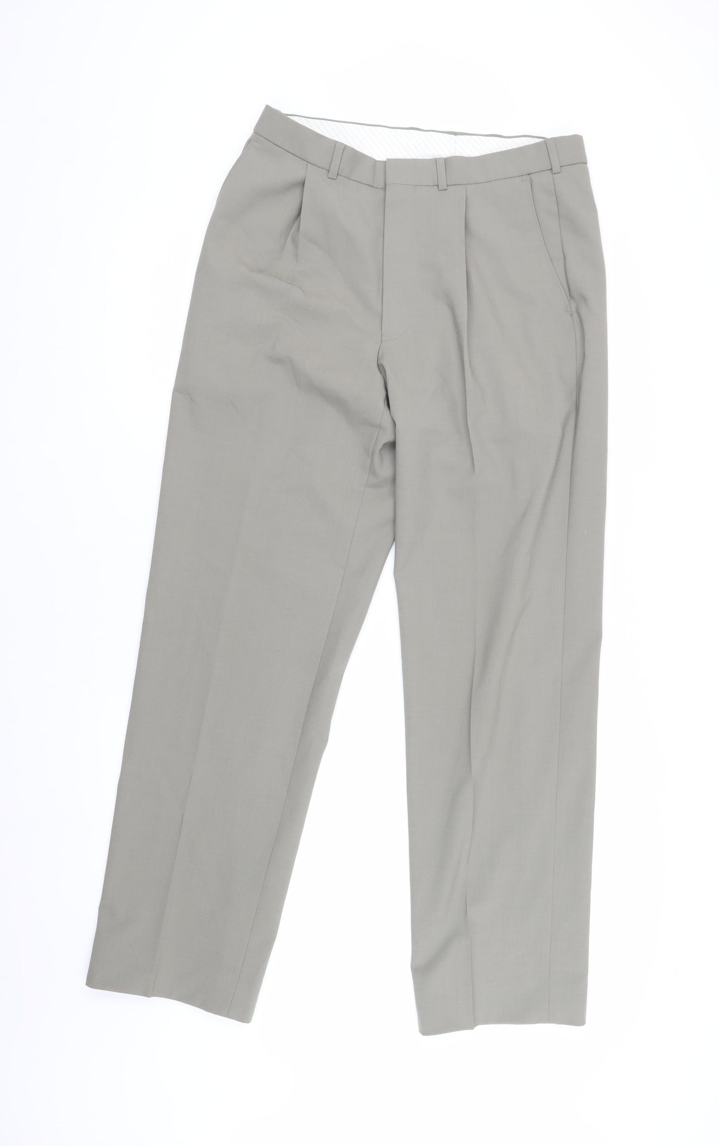Marks & Spencer Men's Beige Dress Pants, Size 32