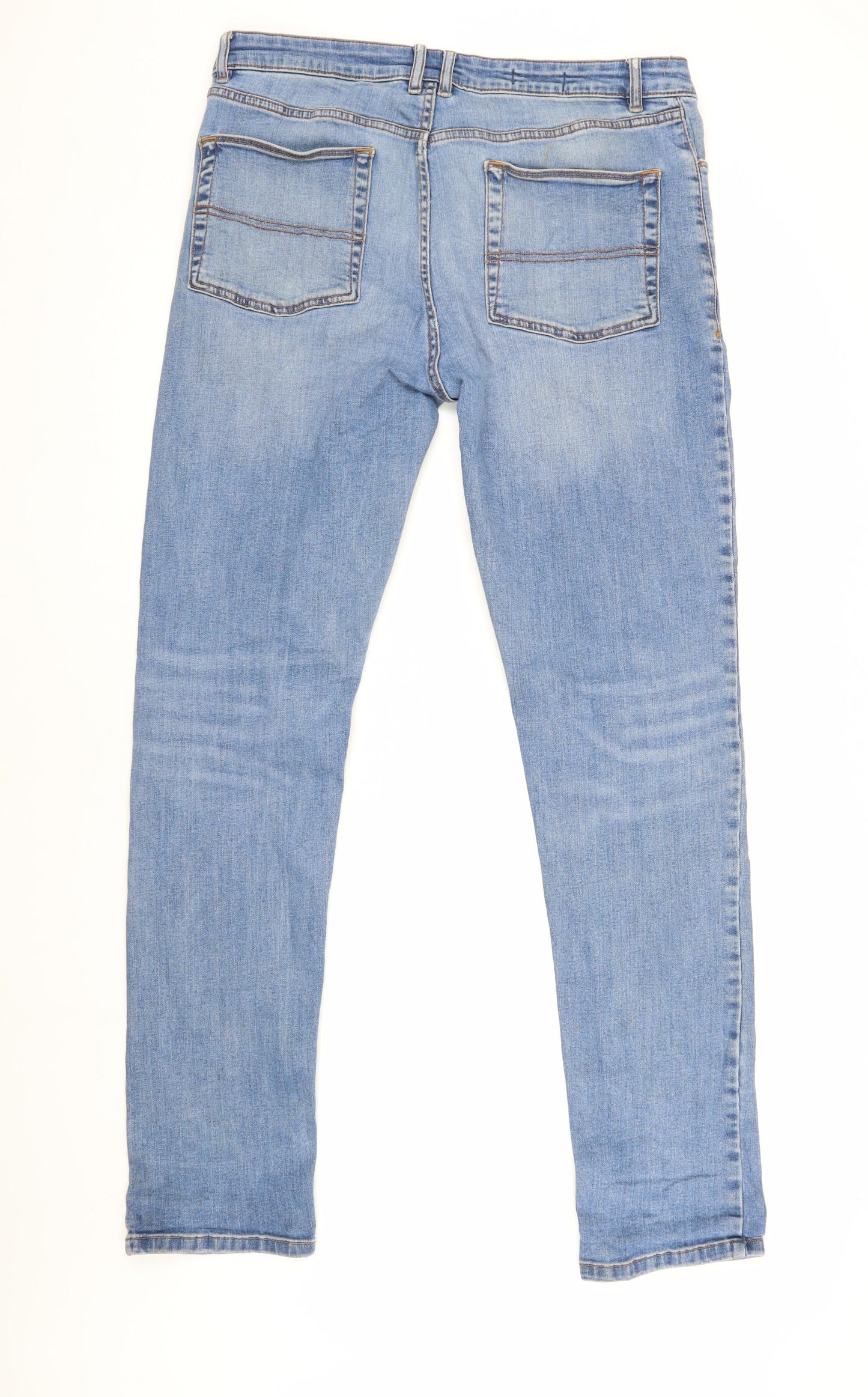 Collusion Men's Blue Skinny Jeans, Size 33