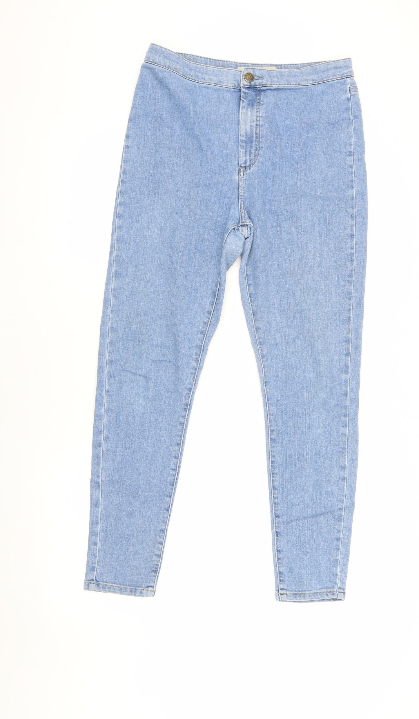 Mens UK Size 32 Topshop Slim Fit Skinny Blue Jeans