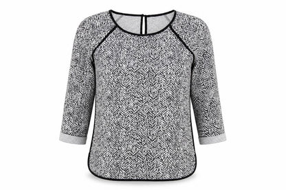 Womens UK Size 12 NEXT Black  Blouse