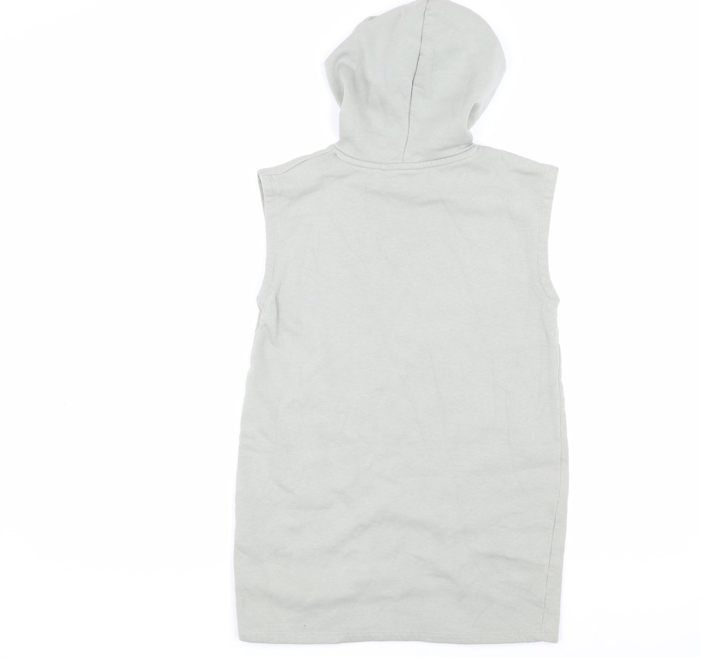 Candy Couture Boys Grey Sleeveless Hoodie Age 9