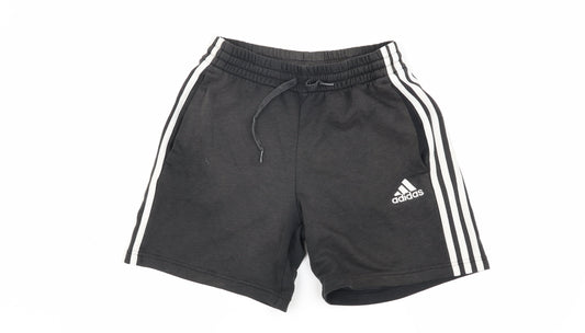 Adidas Men's Black Athletic Shorts - Size S