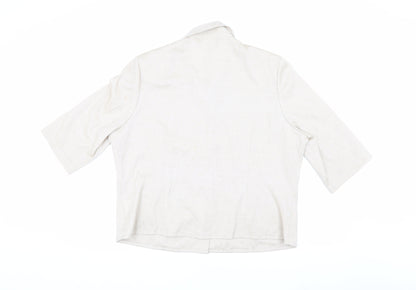 Womens UK Size 16 Eastex Beige  Blouse