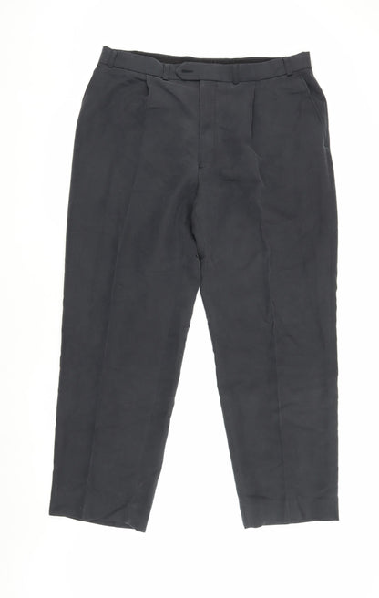 Maine New England Black Trousers, 38 S Men’s