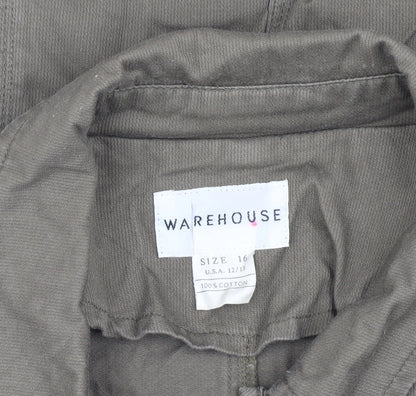 Womens UK Size 16 Warehouse Brown