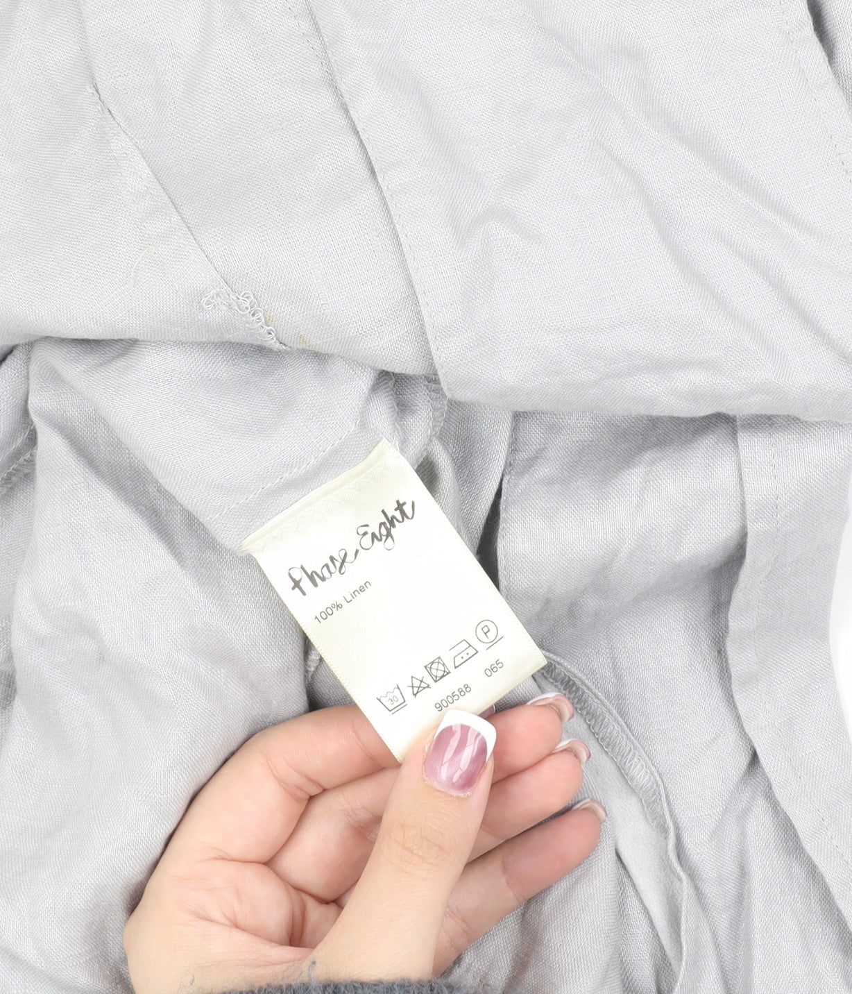 Phase Eight Women's Grey Linen Blazer, Size 12