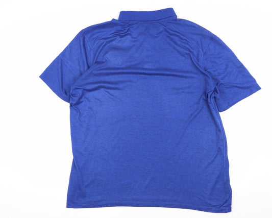 Nike Men's Blue Polo Shirt 2XL Sports Casual Relaxed