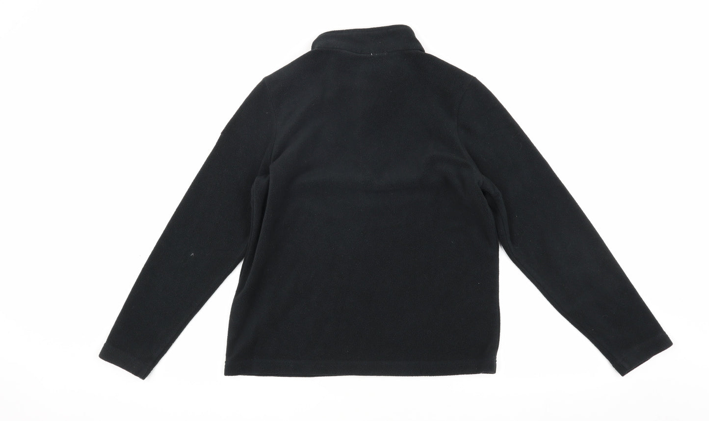 TOG24 Boys Black Fleece 1/4 Zip Sweatshirt - 24 in