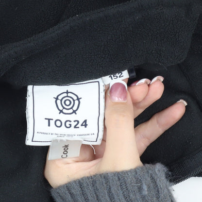 TOG24 Boys Black Fleece 1/4 Zip Sweatshirt - 24 in