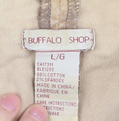Buffalo Shop Women's Beige Jacket Size L Casual