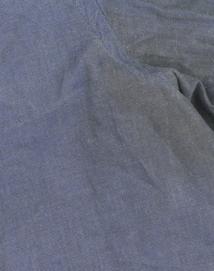Savile Row Men's Blue Slim Fit Long Sleeve Shirt 15.5