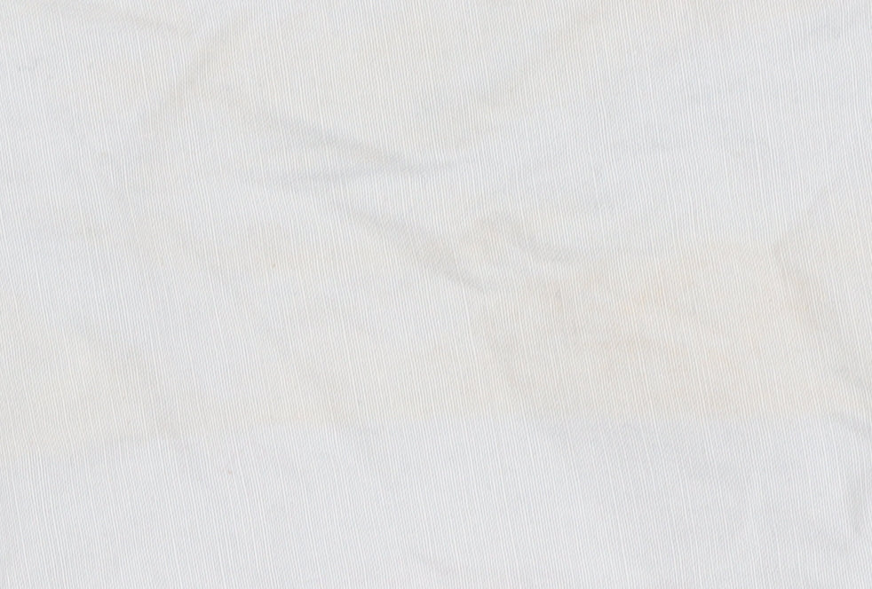 Men's White Long Sleeve Button-Up Shirt Medium