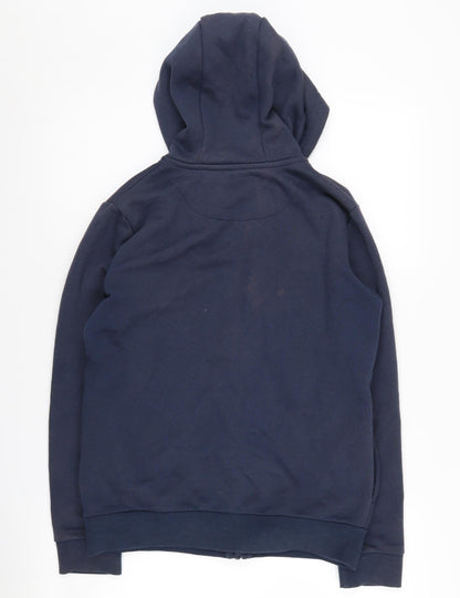 McKenzie Boys Blue Full Zip Hoodie L 12-13 Years Casual