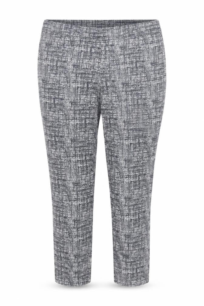 Womens UK Size 8 Dalia  Cropped Multicoloured Trousers